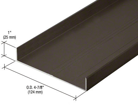 CRL 487 Office Front™ Floor Track - 24'2"