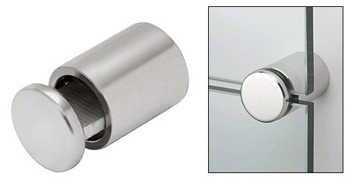 CRL Brushed Stainless 1-1/4" Double Sided Adjustable Edge Grip