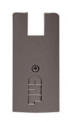 CRL End Cap for 4" Square Wedge-Lock® Door Rail