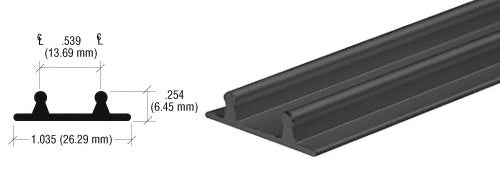 CRL Aluminum Lower Channel for Deep Recess Installations