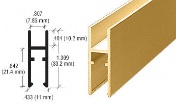 CRL Aluminum LK610 H-Bar