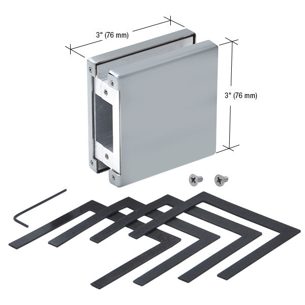 CRL AMR900 Series Glass Mounted Patch Lock Keeper