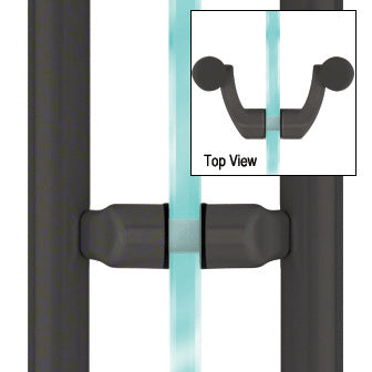 CRL Offset Mount Mid-Post for Ladder Pulls