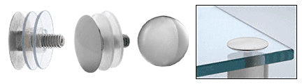 CRL 316 Low Profile Standoff Cap Assembly for 1-1/2" Standoff Bases
