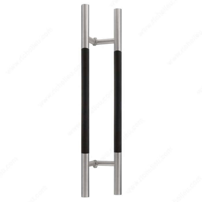 Offset Ladder Style Handle for Back-to-Back Mounting with Wood Insert