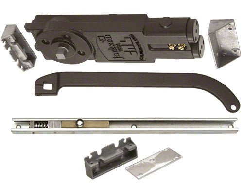 CRL Jackson® Regular Duty Spring 105º Hold Open Overhead Concealed Closer With 'U' Offset Slide-Arm Hardware Package