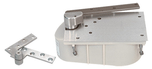 Rixson® 27 Series Right Hand 3/4" Offset 105º Selective Hold Open Floor Mounted Closer - Complete Package