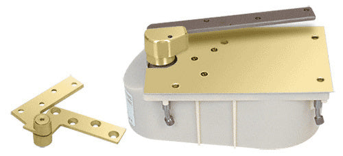 Rixson® 27 Series Right Hand 3/4" Offset 90º Selective Hold Open Floor Mounted Closer - Complete Package