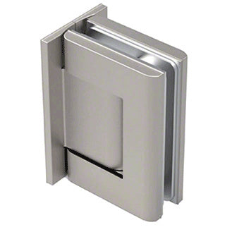 CRL Oil Dynamic Full Back Plate Wall-to-Glass Hinge - Hold Open