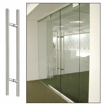 CRL 66" Extra Length Ladder Style Back-to-Back Pull Handle