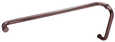 CRL 12" x 28" Back-to-Back Straight Combination Push and Pull Handle Set