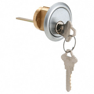 CRL Rim Cylinder 5 Pin with Keyed Randomly Schlage® 'C' Keyway and 1-3/4" Long Tailpiece