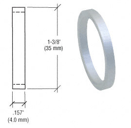 CRL .157" Straight Cylinder Ring