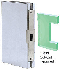 CRL 6" x 10" Center Lock Glass Keeper