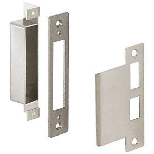 CRL Left Hand Strike for 6" x 10" Entrance Center Locks and 4-1/2" Jamb