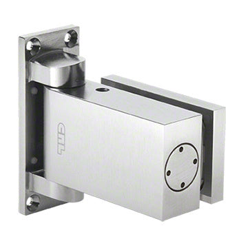 CRL Oil Dynamic 8060 Hydraulic 'All-Glass' Commercial Door Hinge - Hold Open