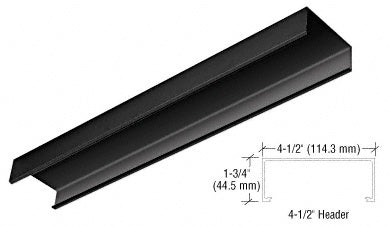 CRL  4-1/2" Header Channel - 240"