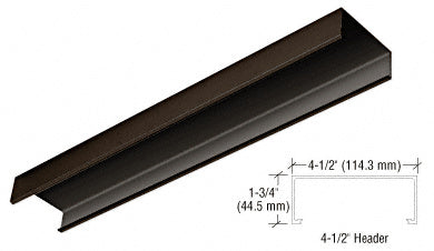 CRL  4-1/2" Header Channel - 120"