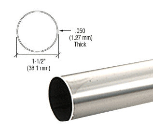 CRL Hand Rail Tubing - 236"