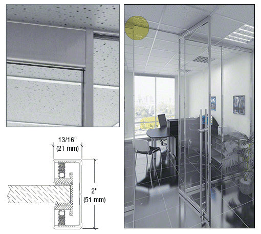 CRL-U.S. Aluminum Narrow Jamb - 120":