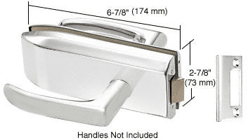 CRL Glass Mounted Passage Latch