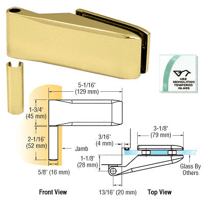 CRL Barcelona Free Swinging Interior Door Hinge