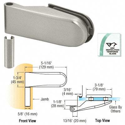 CRL Roma Free Swinging Interior Door Hinge