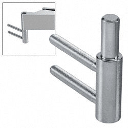 CRL Steel Frame Mount Euro Series Mounting Bracket for Free Swinging Interior Door Hinge