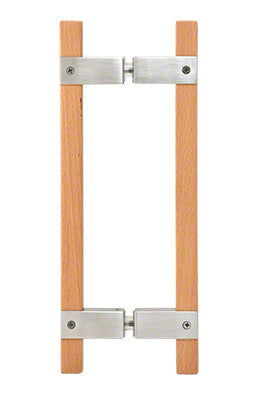 CRL 10" BM Series Sauna Back-to-Back Pull Handle