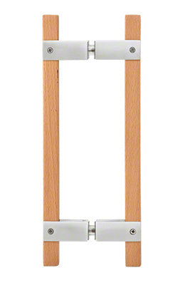 CRL 10" BM Series Sauna Back-to-Back Pull Handle