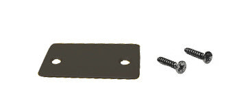 CRL End Cap with Screws for Shallow U-Channel