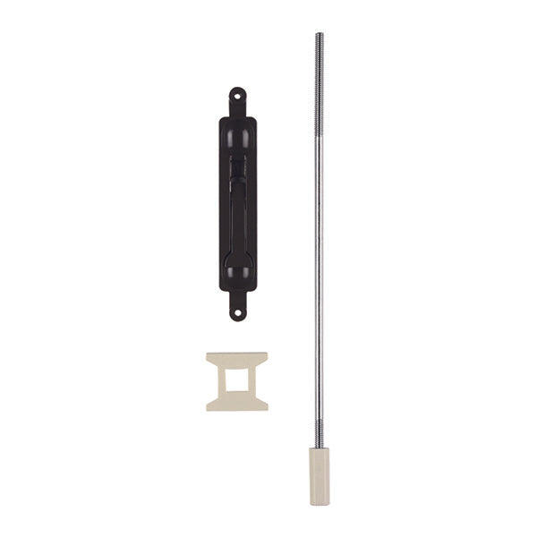 Rockwell Flush Bolt – 1/4″ Backset, 12″ Rod