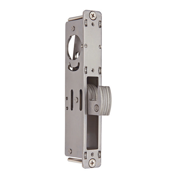 Rockwell Stainless Steel Deadlocking Hook Bolt Mortise Lock -1-1/8″ Backset