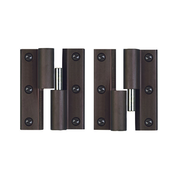 Rockwell Hinge Replacement Kit in Bronze finish