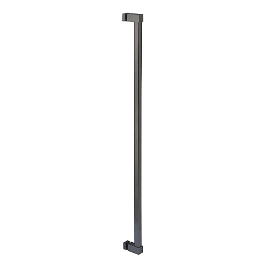 CRL Single Sided Cut To Size Glass Mounted Square Ladder Style Pull Handle with Square Mounting Posts