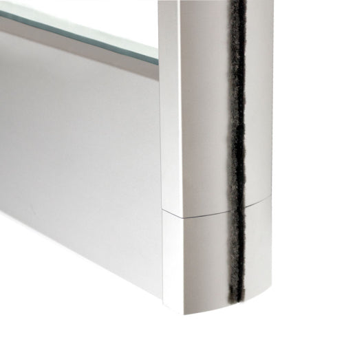 FHC Vertical Door Stile Kit For 1/2" And 9/16" Glass - 119-3/4" Length
