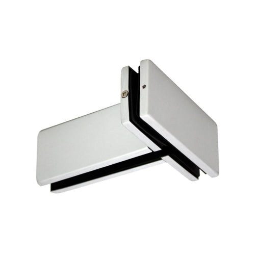 FHC Transom Panel Connector W/Fin Bracket For 3/8" Or 1/2" Glass