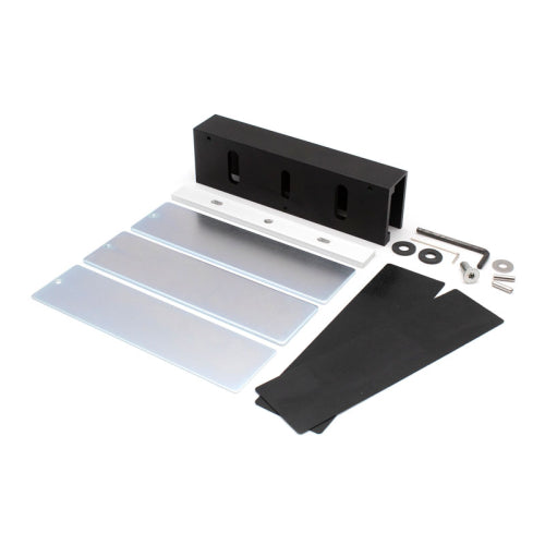 FHC Universal Glass Door Mounting Kit For 1510 Series SDC EMLock® Electromagnetic Locks - Aluminum