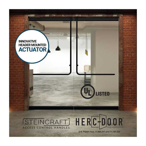FHC Magnalink Egress Device - F Exterior Full Height Pull Handle - LHR - Rail Mount - Exterior Keyed Access - Oil Rubbed Bronze