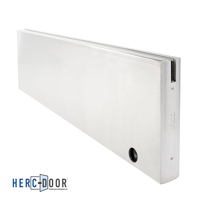 10" Square Door Rail With Lock - 35-3/4" Long