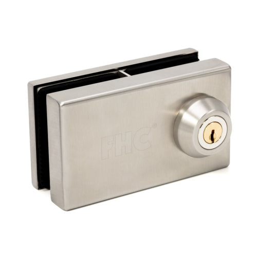 FHC Slip-On Glass-To-Glass Door Lock