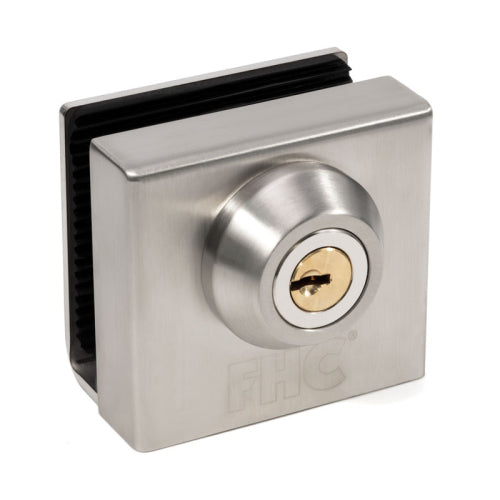 FHC Slip-On Glass Door Lock